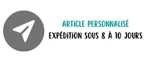 Les articles personnalisés du site www.artbaby.fr sont expédiés sous 8 à 10 jours.