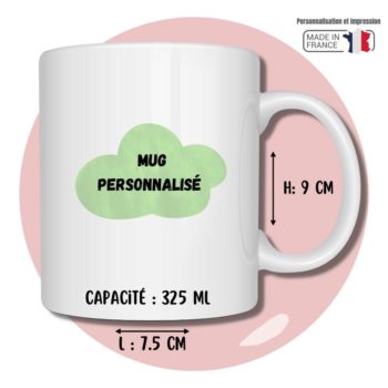 Mug Personnalisé - 325 ml