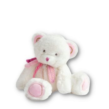 Peluche Ours Rose (22 cm)